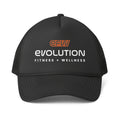 Foam Mesh-Back Trucker Cap white logo
