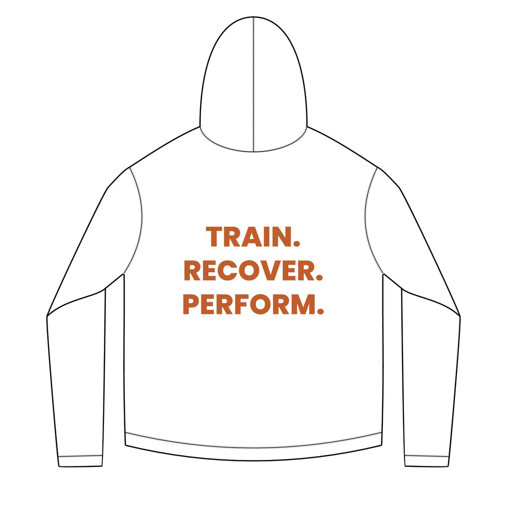 Solar Hoodie — Evolution Fitness & Wellness ‘Train. Recover. Perform.’ Performance Hoodie