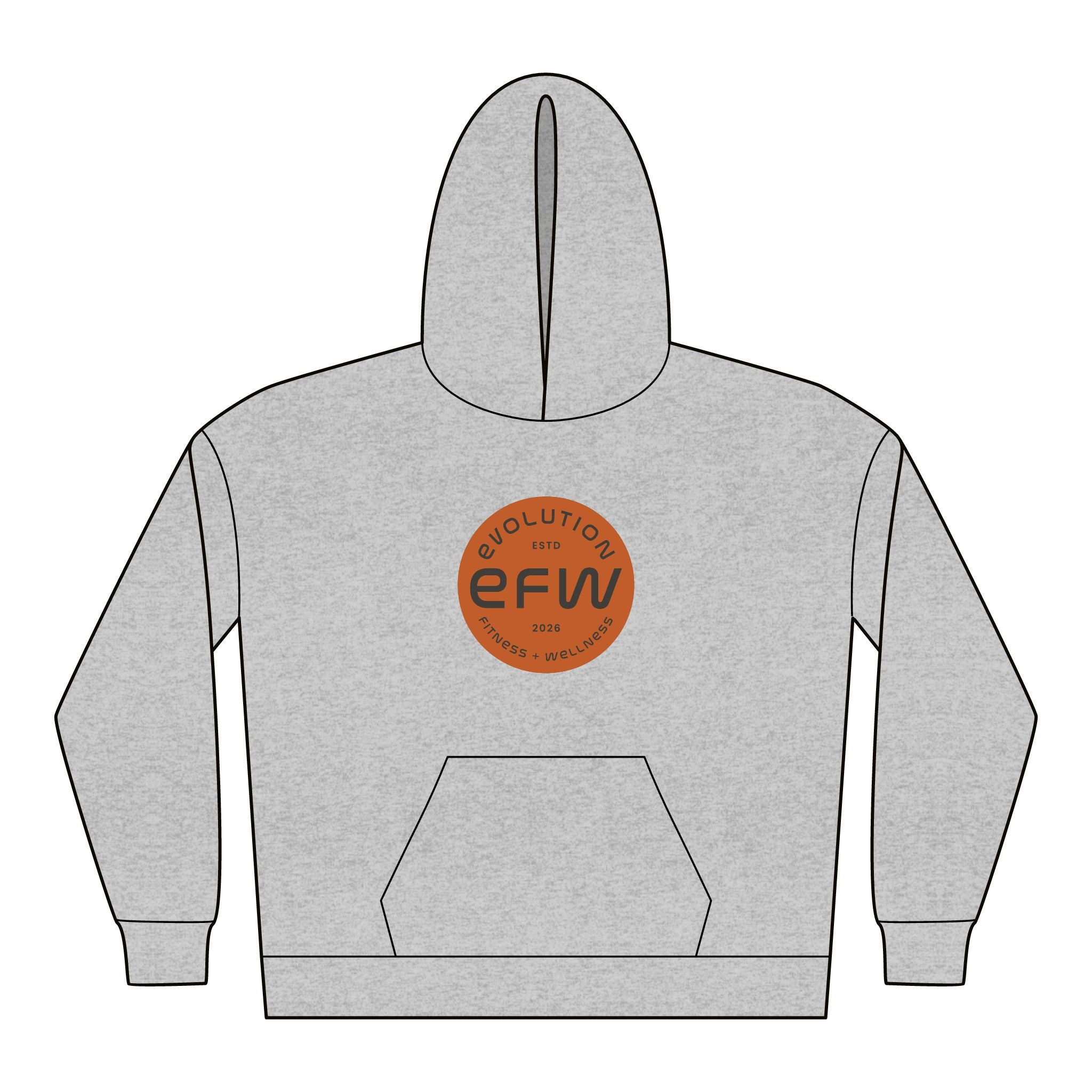 Hoodie — 'Bet On You' Motivational Logo Hooded Sweatshirt