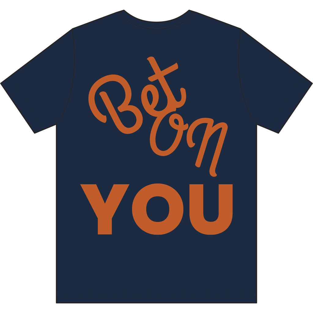Bet On YOU Dri-Power 100% Polyester T-Shirt white logo