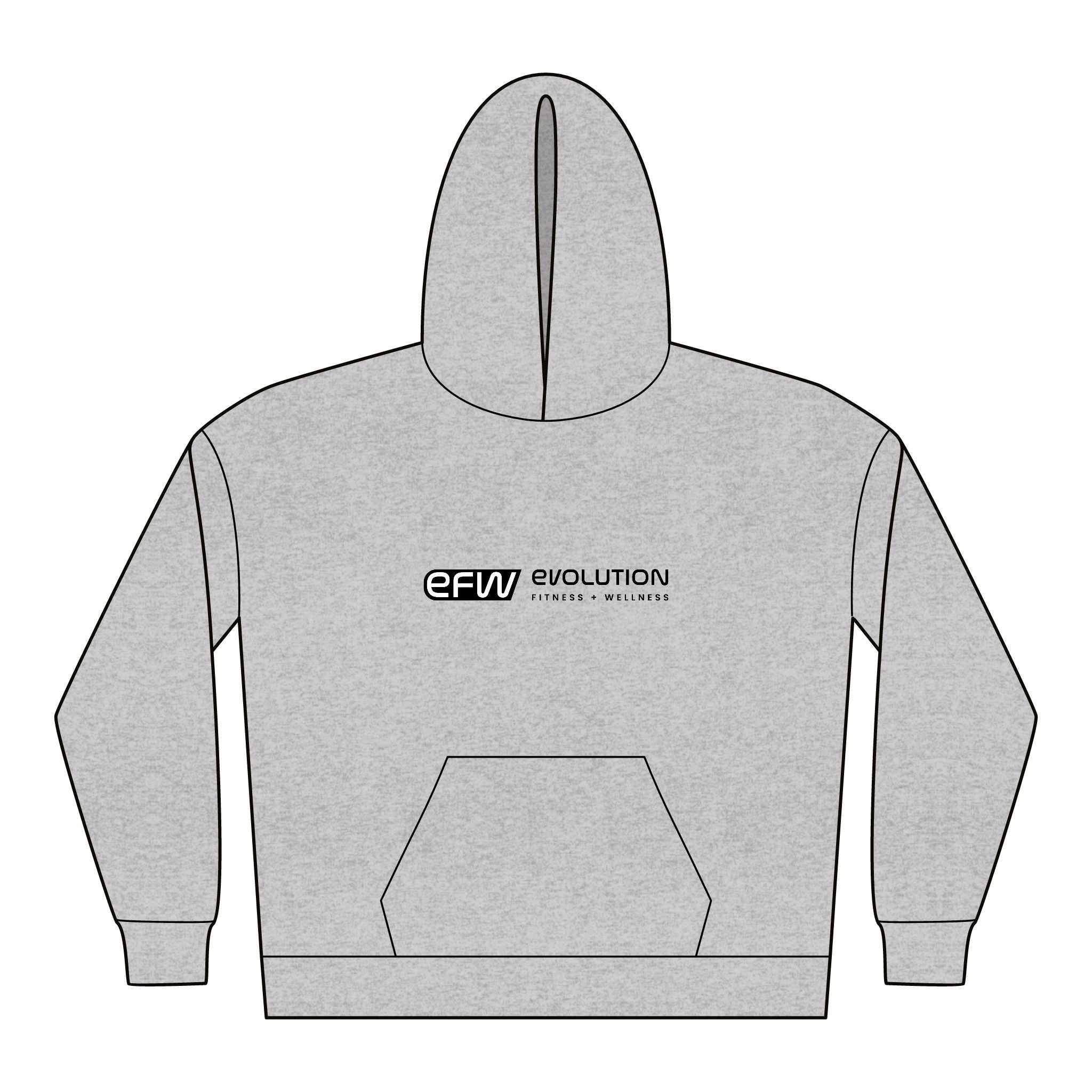 Choose YOU Unisex Cooper Dry Hooded Sweatshirt