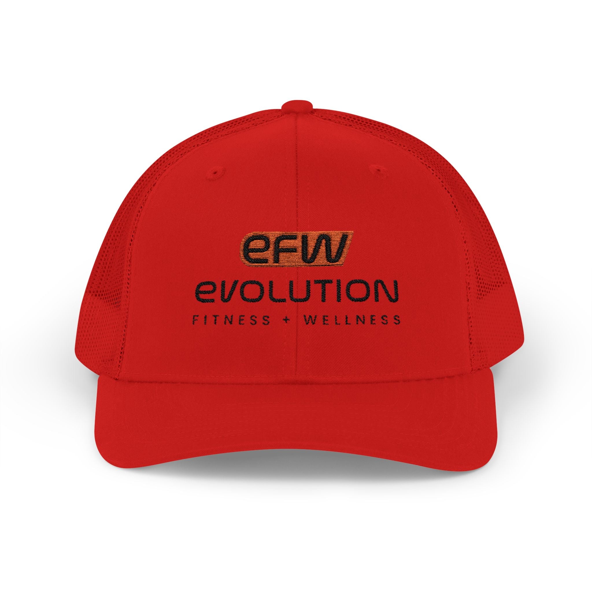 EFW Snapback Trucker Cap — Black Logo
