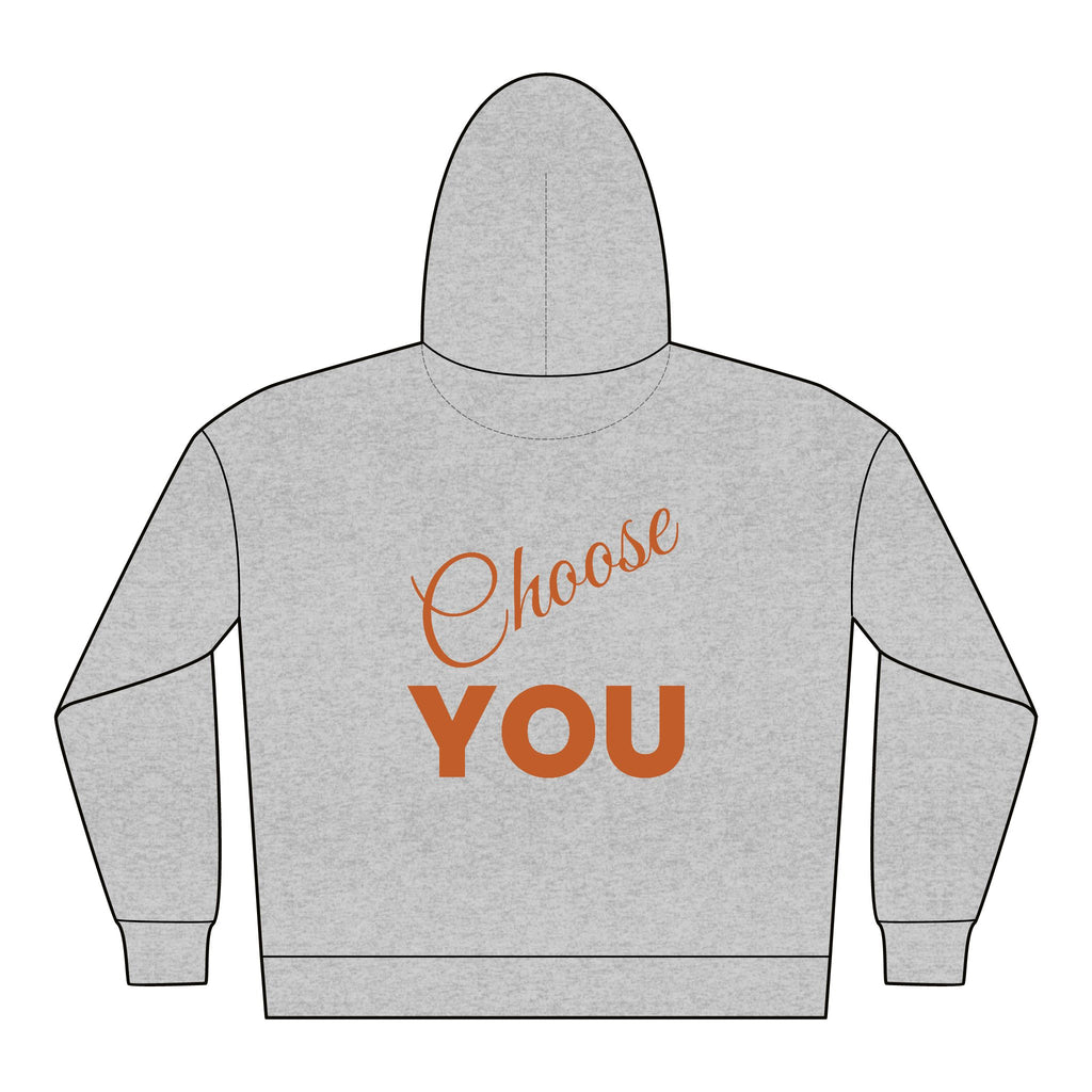 Choose YOU Unisex Cooper Dry Hooded Sweatshirt