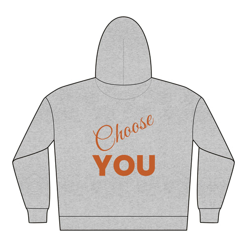 Choose YOU Unisex Cooper Dry Hooded Sweatshirt