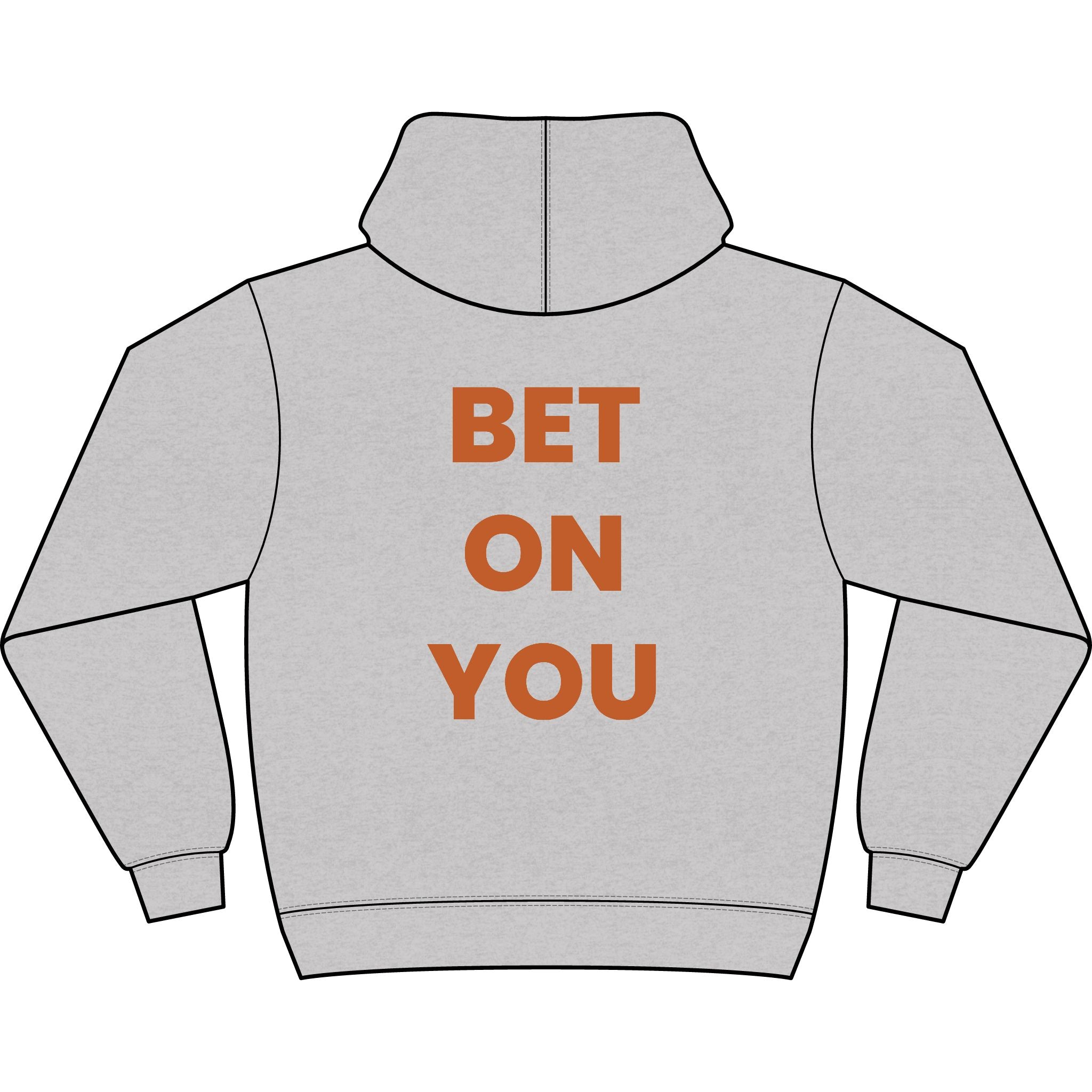 Men's Box Hoodie — BET ON YOU