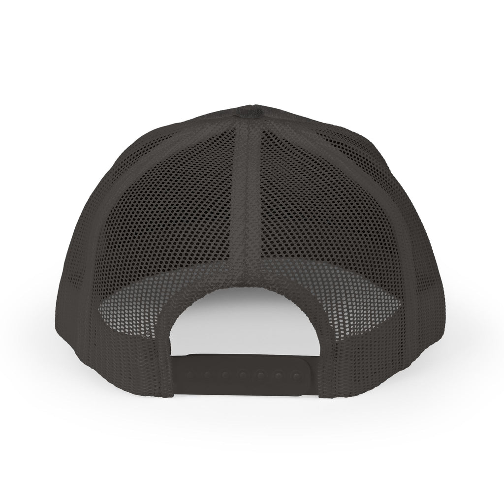 Snapback Trucker Cap white logo