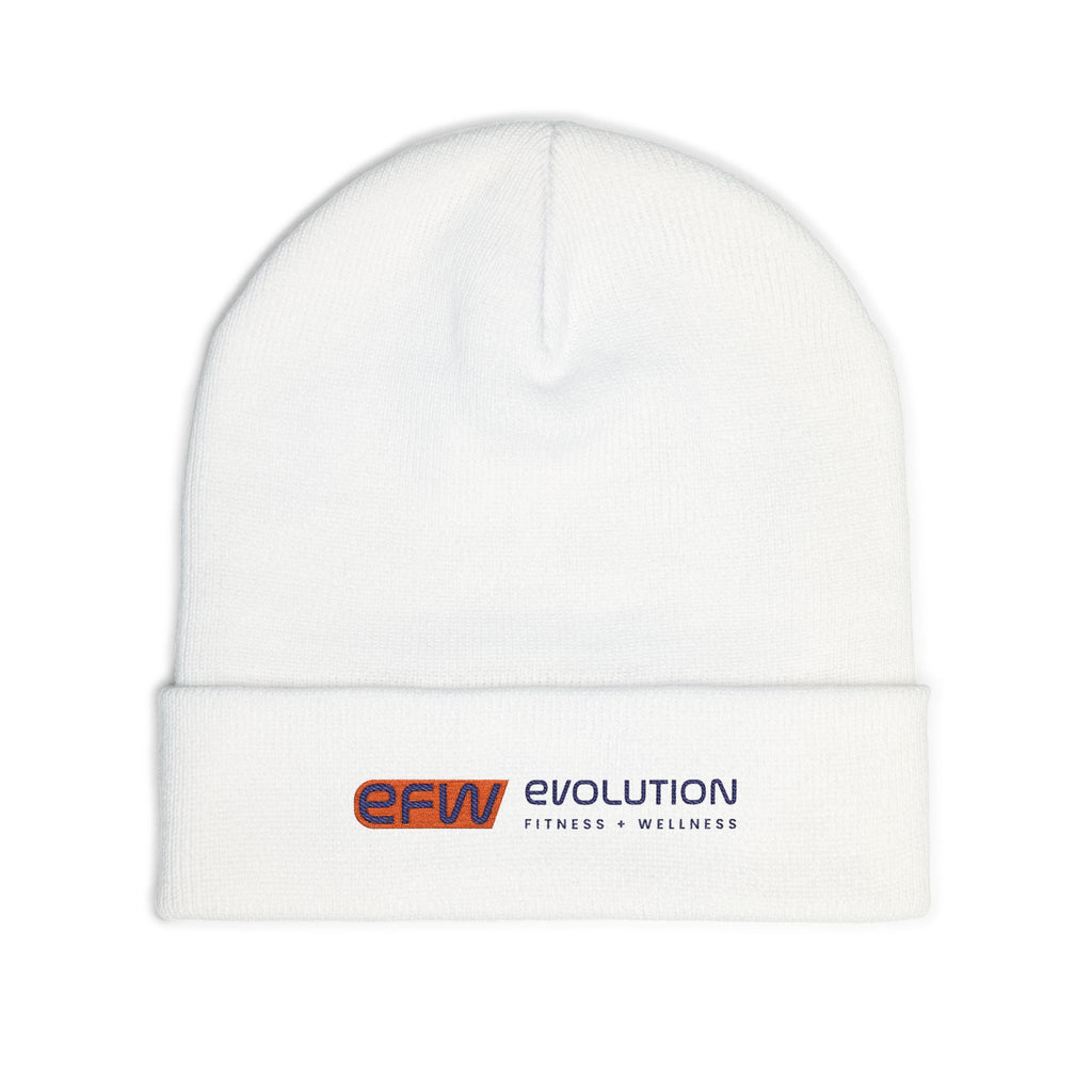Knit Beanie (Embroidery) black logo
