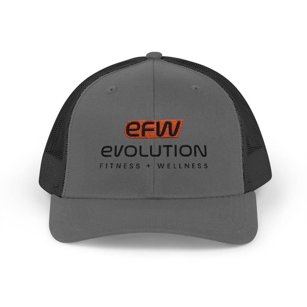 Snapback Trucker Cap black logo