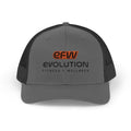 Snapback Trucker Cap black logo
