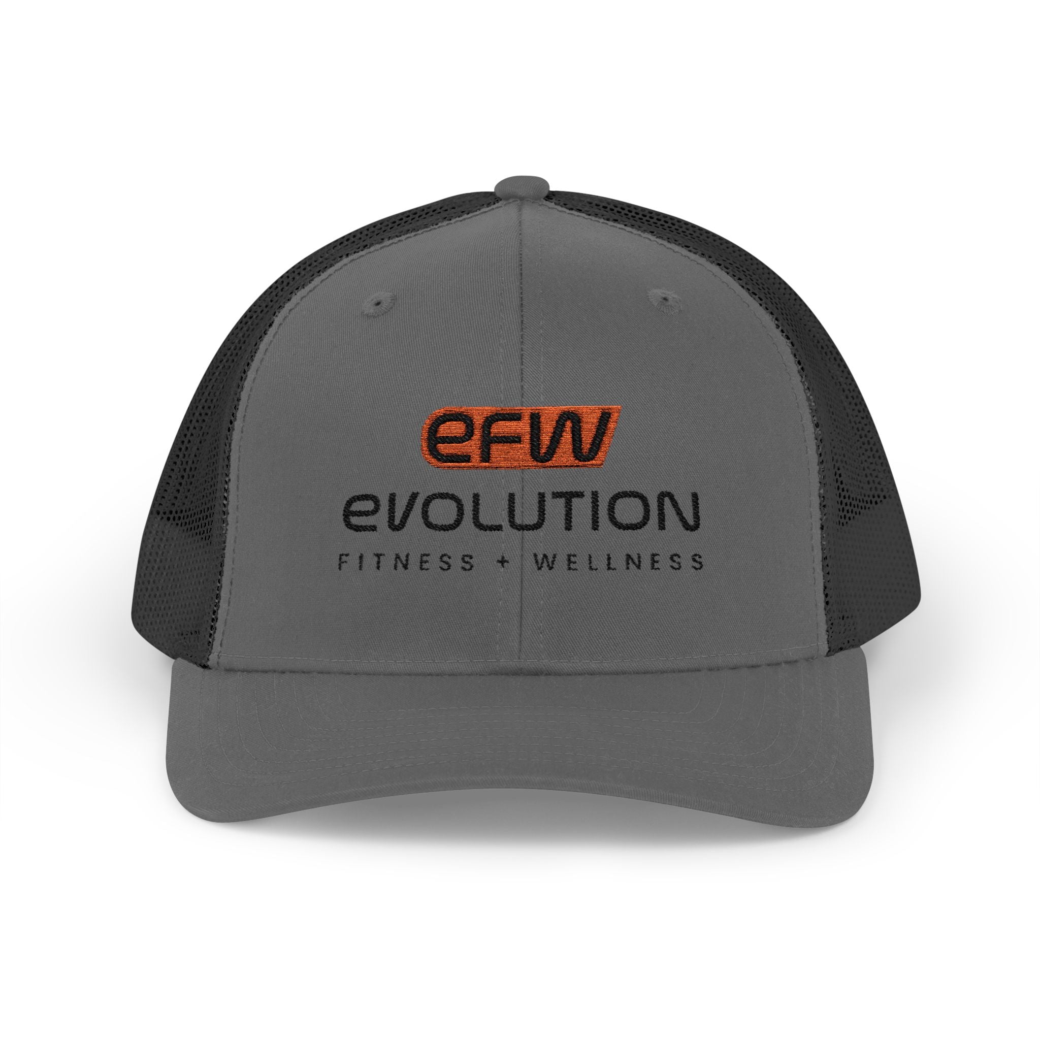 Snapback Trucker Cap black logo