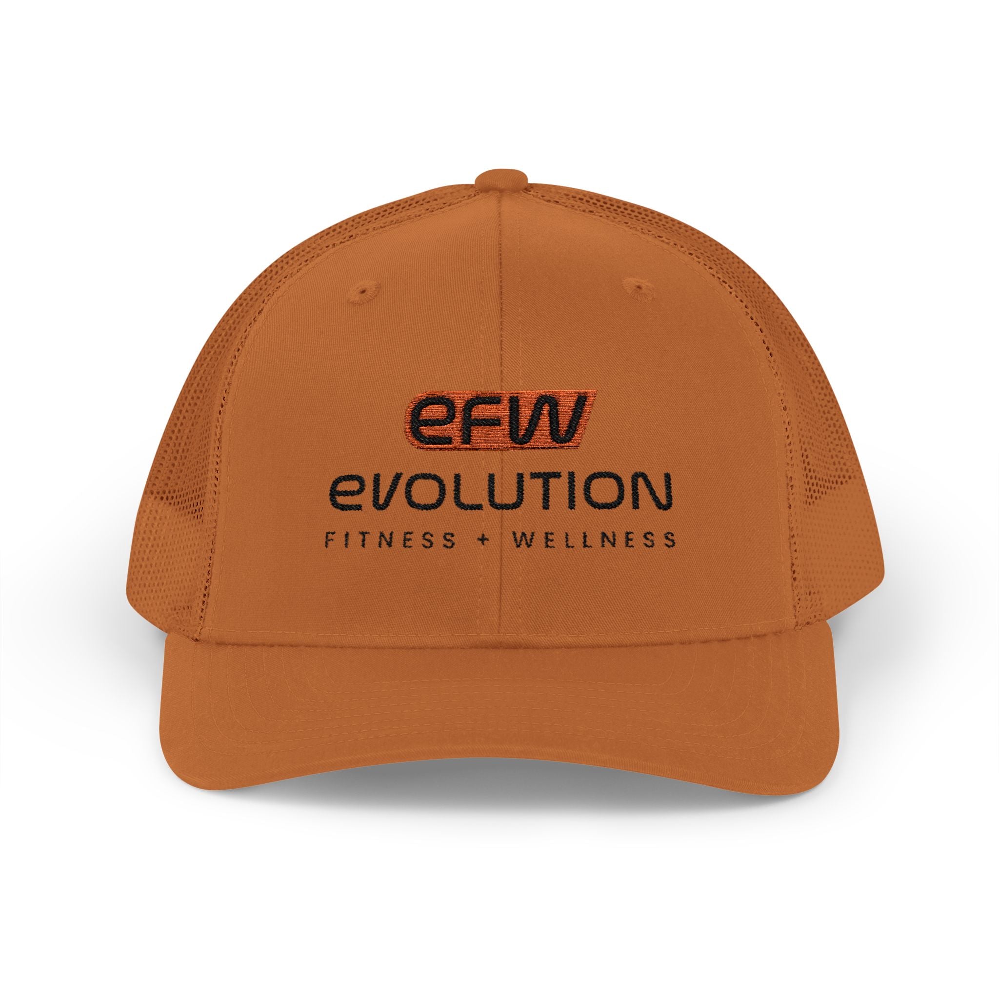 EFW Snapback Trucker Cap — Black Logo