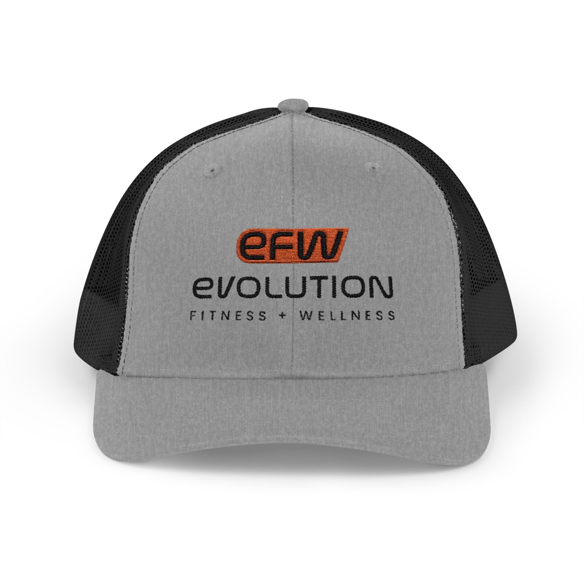 EFW Snapback Trucker Cap — Black Logo