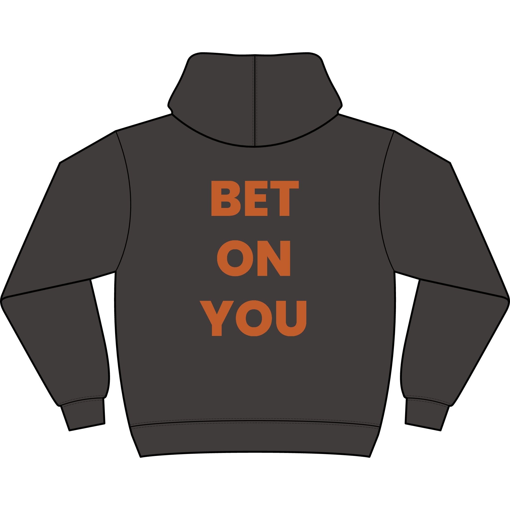 Men's Box Hoodie — BET ON YOU