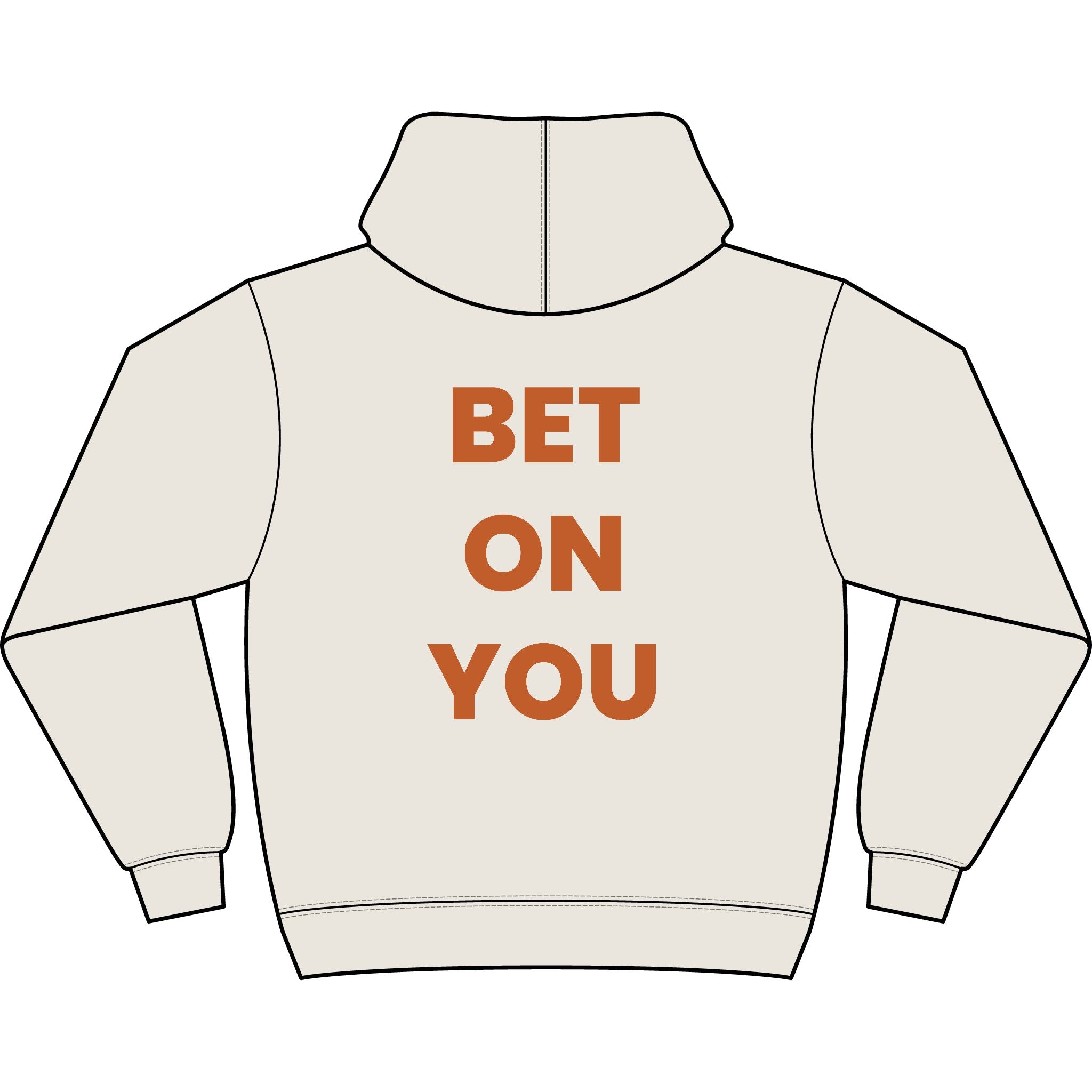 Men's Box Hoodie — BET ON YOU