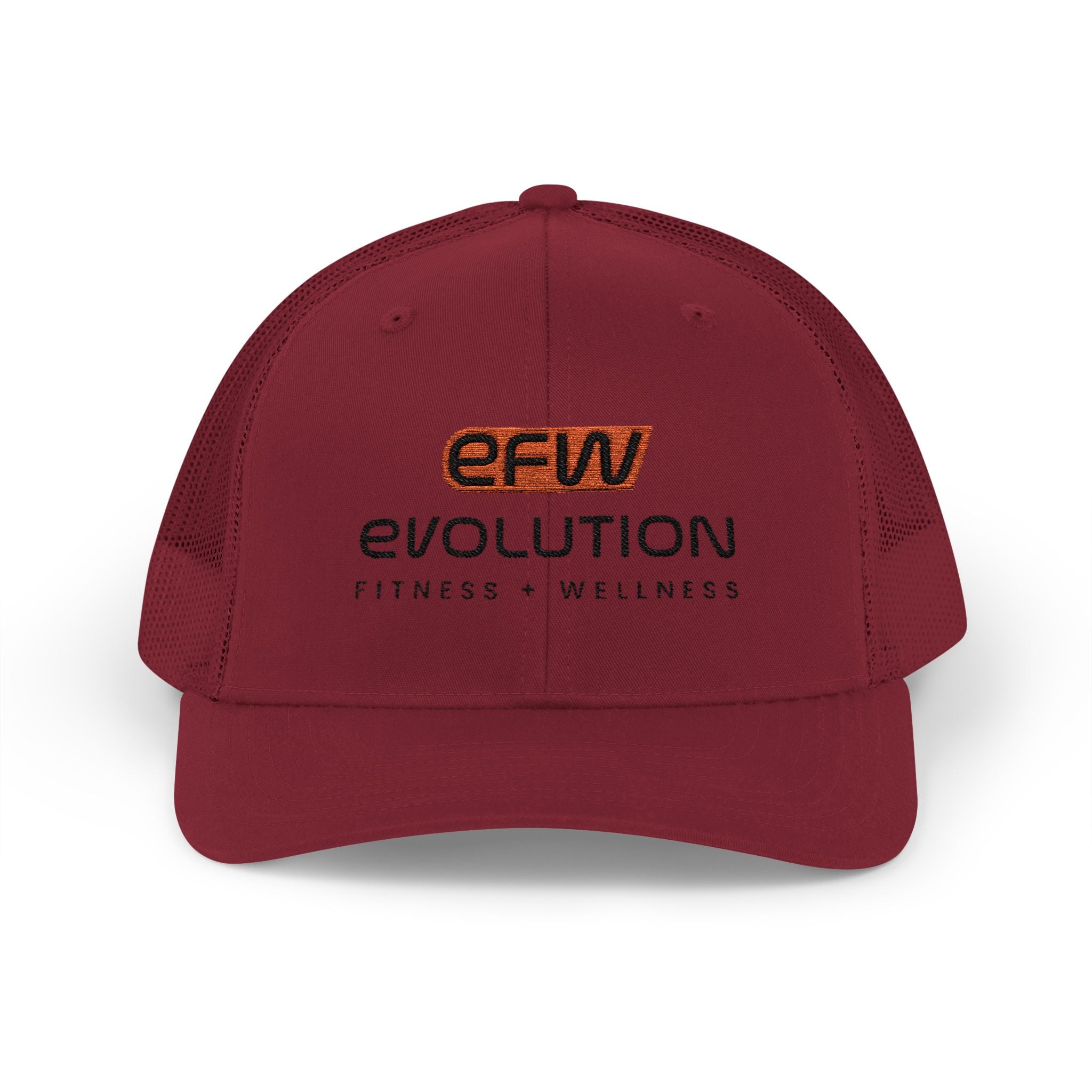 EFW Snapback Trucker Cap — Black Logo