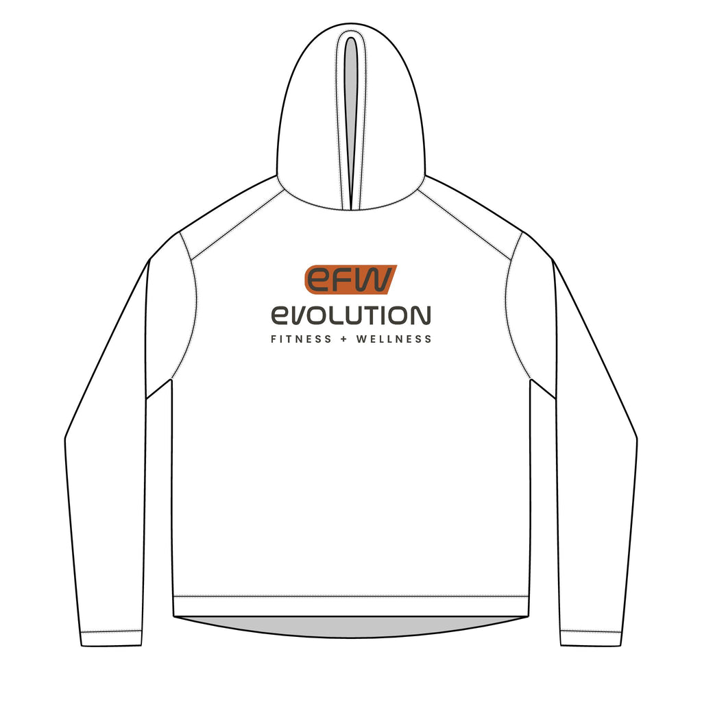 Solar Hoodie — Evolution Fitness & Wellness ‘Train. Recover. Perform.’ Performance Hoodie
