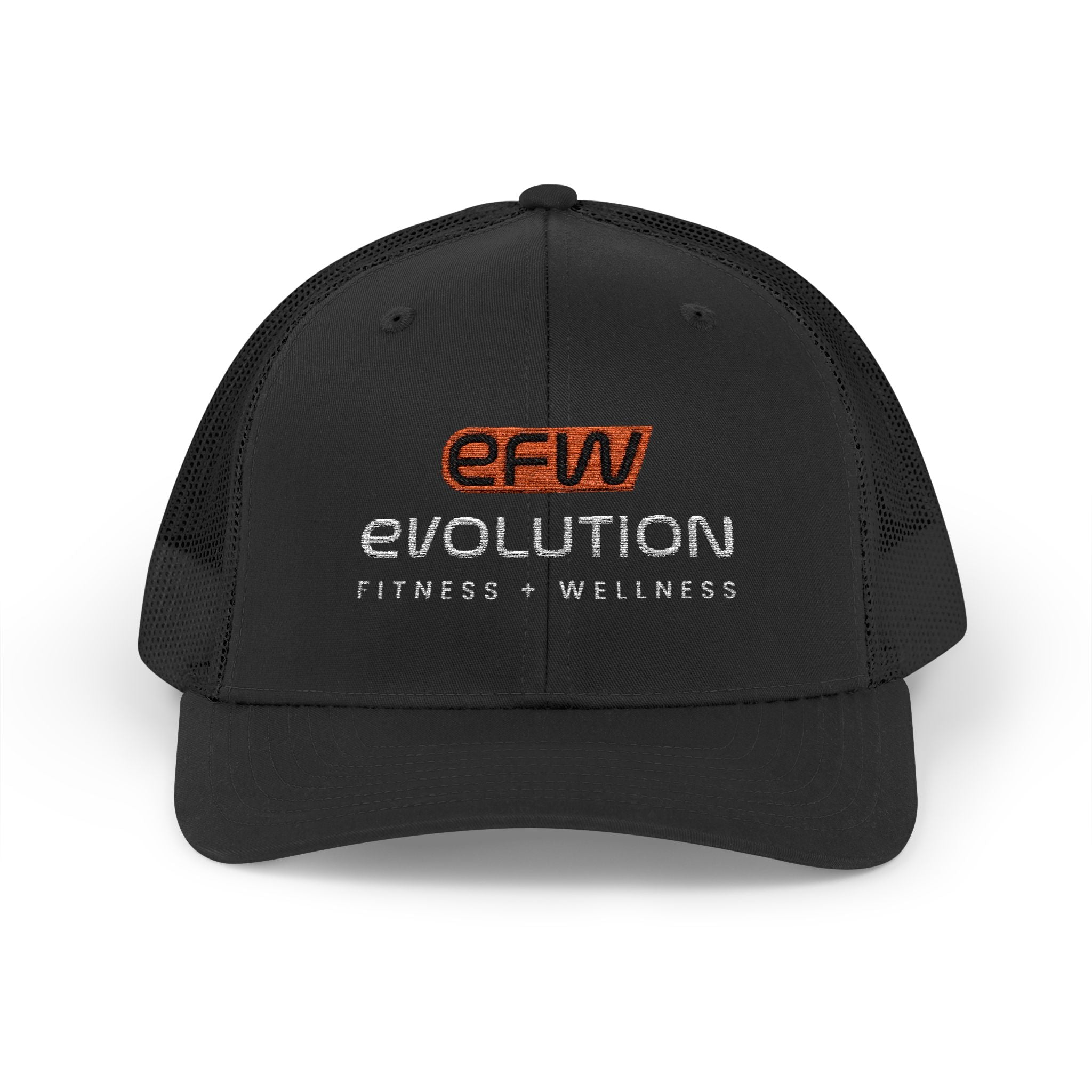Snapback Trucker Cap white logo