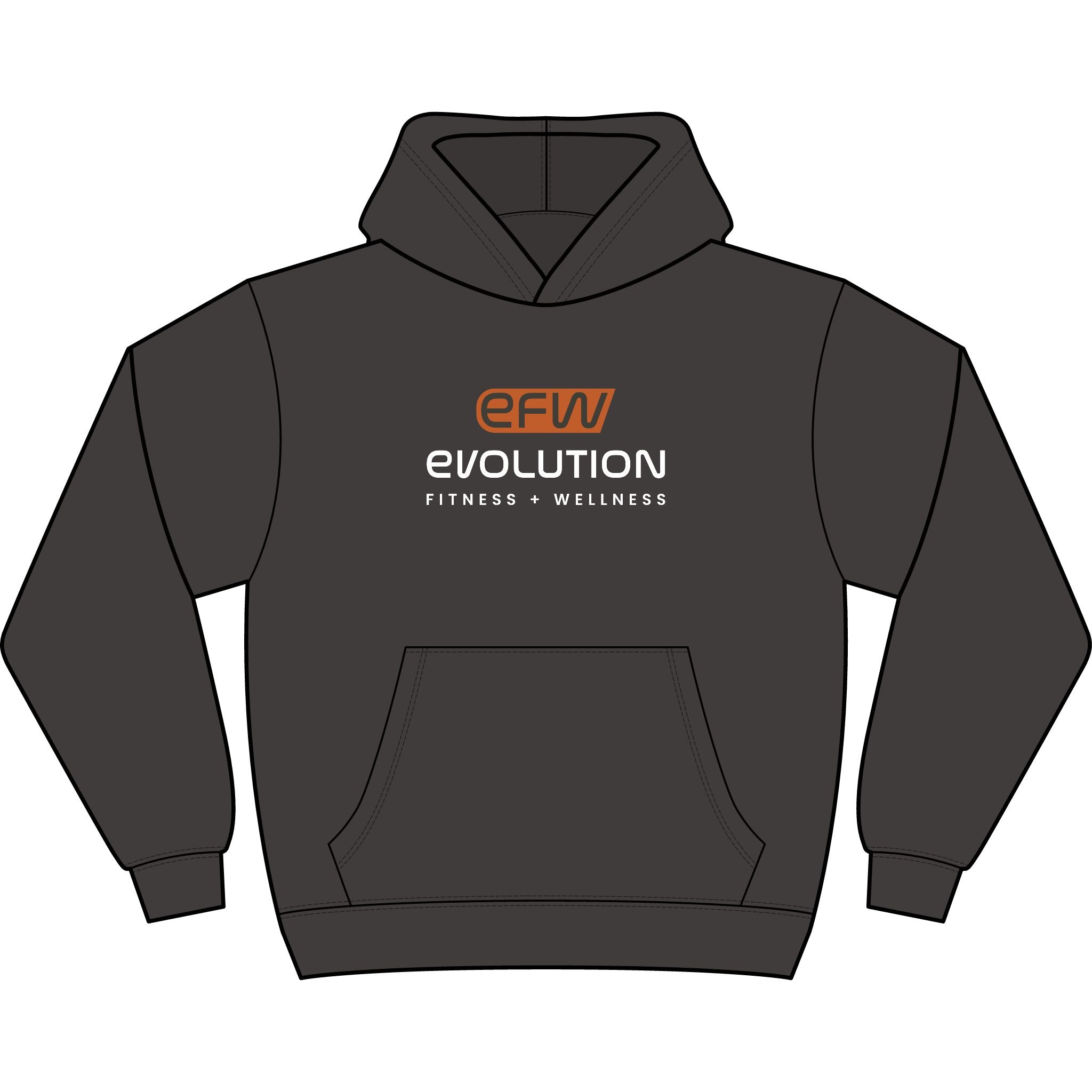 Train. Recover. PERFORM. Men's Box Hoodie — Dark Colourways