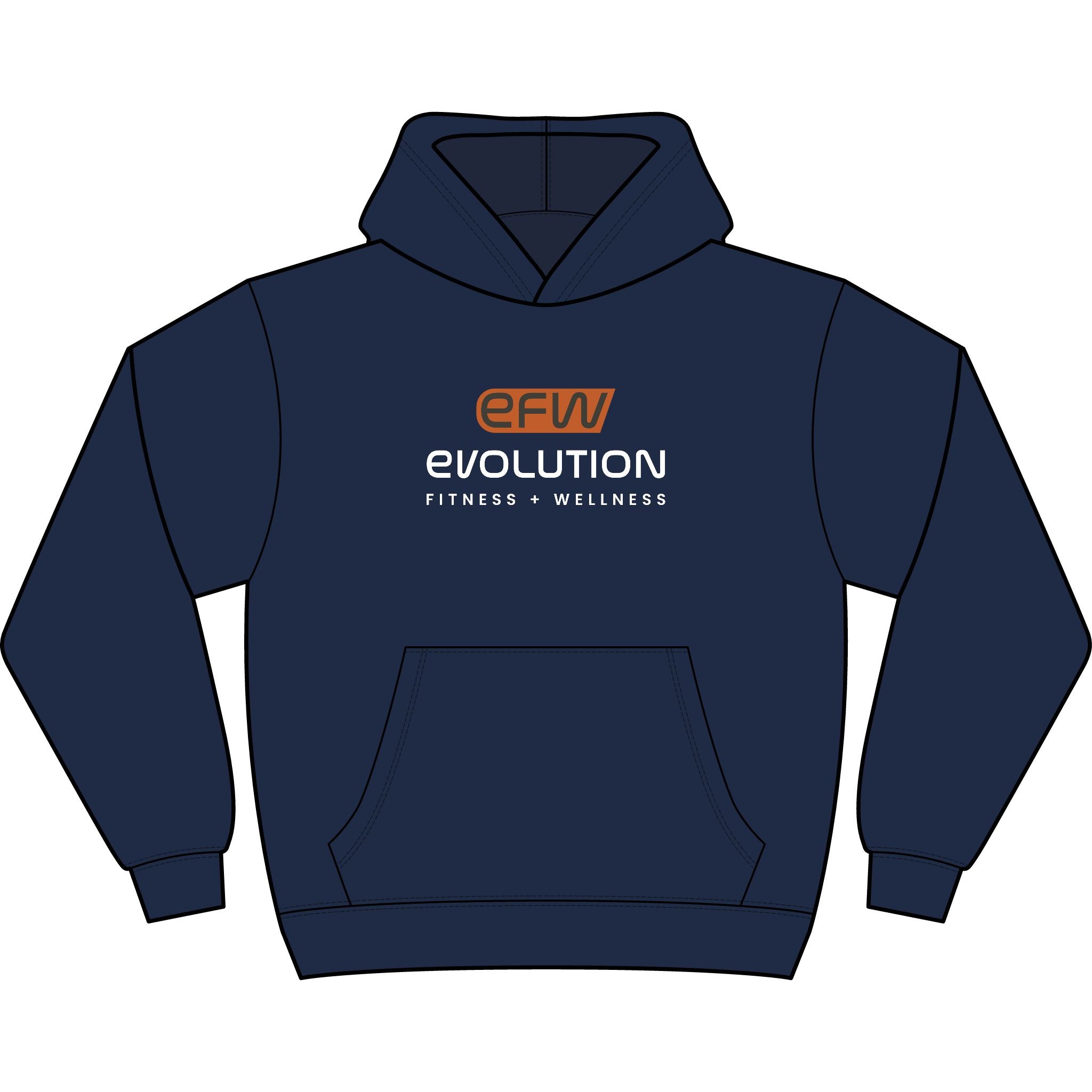 Train. Recover. PERFORM. Men's Box Hoodie — Dark Colourways
