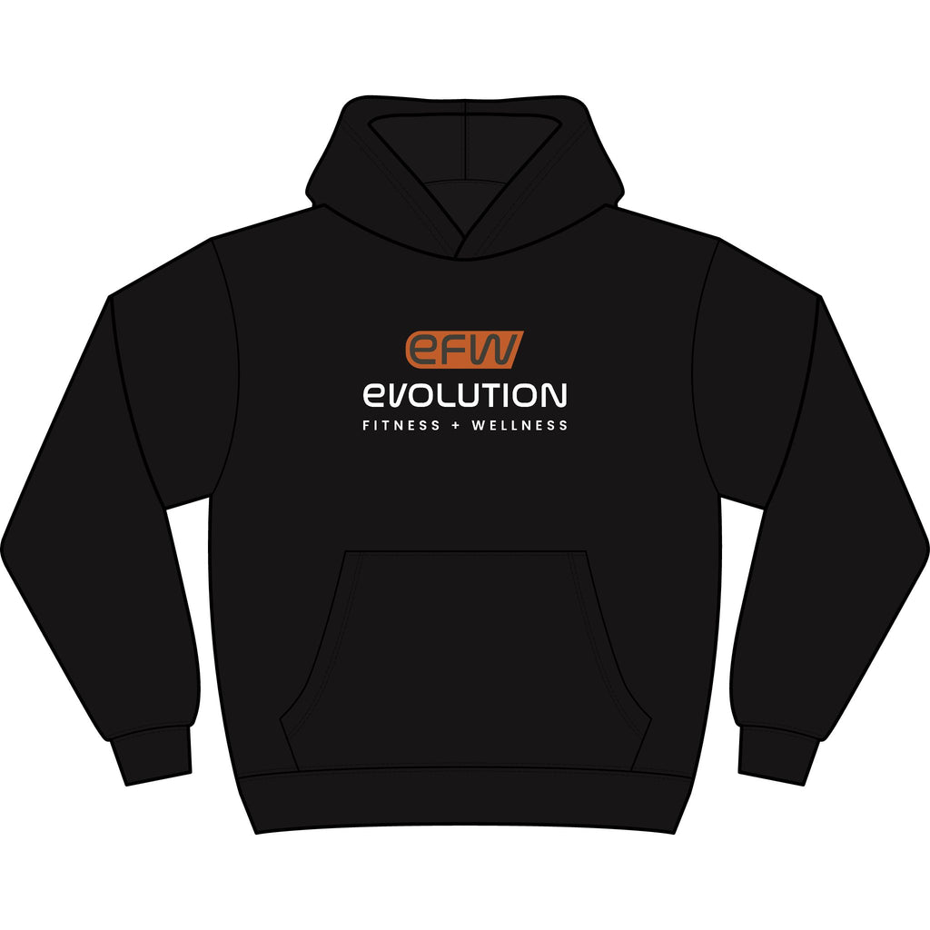 Train. Recover. PERFORM. Men's Box Hoodie white logo