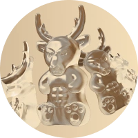 Bucked Up Energy White Gummy product image